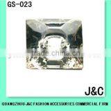 crystal decorative glass button