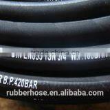 Wire braid sand blast rubber hose