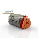 Orange Color Electrical Auto Connectors and Terminals DT06-3S