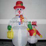 Inflatable Snowman Family thumbnail-4