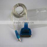 Factory Supply USB 2.0 to 36 Pin Parallel Printer Cable Usb to Ieee1284 Converter thumbnail-1