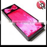 100% Silk Bow Tie Set thumbnail-1