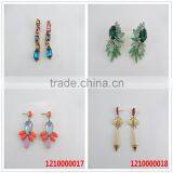 Spring Style Gold Tassel Rhinestone Earring thumbnail-5