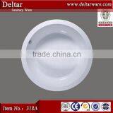 2015 Good Design White Color Round Bathtub for Two People,bathtub Round Prices