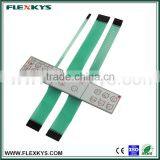 Aluminium Front Plate Printed Circuit Board PCB Membrane Switch