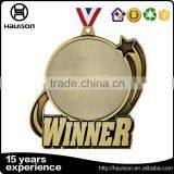 World War ii Medals Reward Iron Zinc Alloy Winner Metal Medal Antique Gold Finish Trophy Athletics Champlion us Medal of Honor thumbnail-1