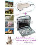 CE Approved 3.5Mhz Convex Probe Portable Veterinary Ultrasound Scanner for Pets thumbnail-1