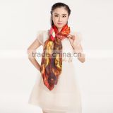 Top quality fashion digital printed silk scarf