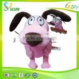 Hot Selling Newest Plush Toys for Promotion Courage the Cowardly Dog Plush Toy thumbnail-1