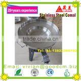 Concord Cookware Stainless Steel Frying Bowl Comal, Stainless-Steel-Comal-For-Fish-Frying-Gridd thumbnail-1