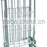 Wire Container Type and Heavy Duty Scale Evergreat Collapsible Rolling Metal Storage Cage thumbnail-2