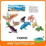 Natural World Toy Animals, Plastic Rubber Toy Sea Animals thumbnail-1