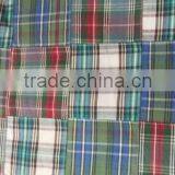 Indian Madras Cotton Patchwork Handmade Pure Fabric thumbnail-1