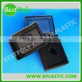 Black Flock Tray PS Flocking Tray With Plastic Box thumbnail-4