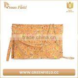 2017 Portugal Cork Handbag Ladies Women Wooden Leather Clutch Bag Wholesale thumbnail-1