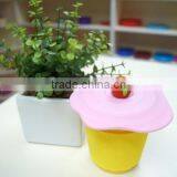 The FDA Lid Silicone Lid Butterfly Creative Silicone Lid thumbnail-1