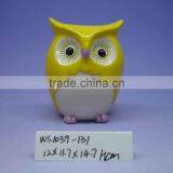 Good Quality Creamic Owl Money Bank for Kid WS1039-131 thumbnail-1
