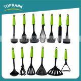 13 Pieces Personalized Cooking Tools Heat Resistant Nylon Kitchen Utensils With Built-in Stand thumbnail-1