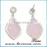 Fashion Earrings Jewellery Glass Parcel Dangle Earrings Peridot Earrings thumbnail-4