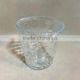 New Design Clear Flower Nursery Garden Mini Round Planting Glass Flower Pots Pot thumbnail-1