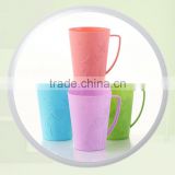 Beautiful designed plastic mug plastic tumbler