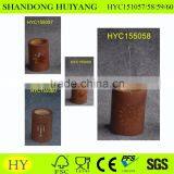 Dyed Color Birch Veneer Skinwood Candle Holder thumbnail-1