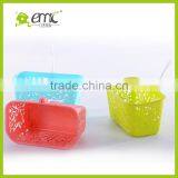 Emc Plastic Baskets With Hook, Decorative Plastic Baskets With Hook, Wholesale Plastic Hanging Storage Baskets thumbnail-1