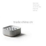 Desktop Use Concrete Storage Box Handmade Square Cement Pen Holder thumbnail-3