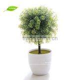 GNW GP020 Unique Artificial Coloured Plastic Plant Pots for Office Decoration thumbnail-5