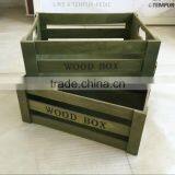 Factory Price Stain Color Wooden Fruit Crate Boxes Wooden Wine Box thumbnail-2