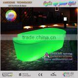 Led Glow Big Round Planter Pot / Roundabout Centre Planter Pot thumbnail-2