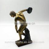 Custom High Quality Polyresin Sport Discus Trophy for Sale thumbnail-3