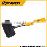 WT3099 Worksite Brand Hand Tools 16oz Rubber Mallet / Hammer With Steel Handle thumbnail-1