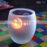 Fancy Double Glass Paulaner Candle Holder