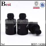 Cosmetic Packaging 7ml Screen Printing Children Proof Big Dropper Bottle Perfume Matt Black Glass Perfume Bottle China thumbnail-3