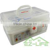 2016 Wholesale Hospital Medicine PP Emergency Custom Portable Hot Sale Plastic First Aid Kit Medical Storage Box thumbnail-6
