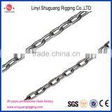 Galvanized G30 Chain Ordinary Mild Steel Link Chain With Good Quality thumbnail-2