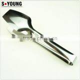 39042 Hot Sale Stainless Steel Kitchen Tongs BBQ Grill Food Salad Tongs thumbnail-2