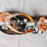 EVA PE Colorful Printed Fashion Men Lady Flip Flop Beach Sandals Sandle Slipper thumbnail-1