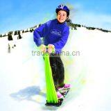 SNOW SCOOTER SKI SLEDGE SNOW BOARD PLASTIC FOLDABLE WINTER GIFT SNOW SKI FOLDING HANDLE Sledge thumbnail-1