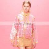 Woman Transparent Eva Raincoat OEM Welcome thumbnail-3