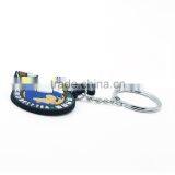 2017 New Keychain China Supplier Rubber Custom Pvc Silicone Keychain Keyring Gift thumbnail-4