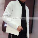 New Style Custom Cheap Men Fashion Fight Club Leather Jacket thumbnail-2