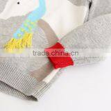 New Design Baby Girl Knit Sweater Cute White Bear Unisex Kid Pullover Sweatshirt thumbnail-5