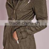 Best Selling Girls Faux Suede Biker Jacket Low Price thumbnail-4