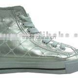 Vulcanized Canvas Shoes-shining pu With Diamonds Series thumbnail-1