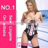 2017Sunspice Fashionable Style Hot Salemature Women Sexy Lingerie Corset Open Hot Sexy Corset Xxl Movie Xxxl Sexy Leather Corset thumbnail-1