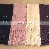 Mens and Madam's Plaid Polar Fleece Scarf thumbnail-3