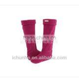 Windproof Lovely Animal Coffee Kids Polar Fleece Fur Rain Boot Warmer Factory thumbnail-4