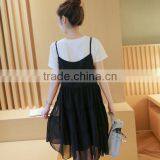 Zm50135a Korean Style Maternity Dress thumbnail-4